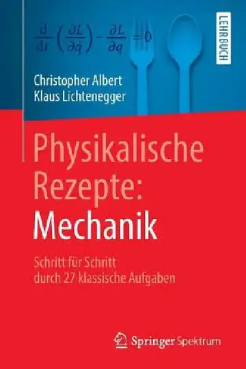 Cover of Physikalische Rezepte