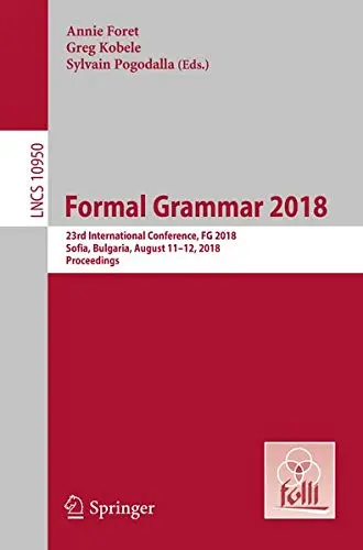 Cover of Formal Grammar 2018
