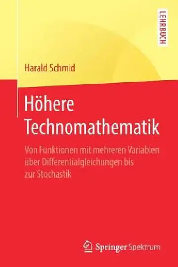 Cover of Höhere Technomathematik