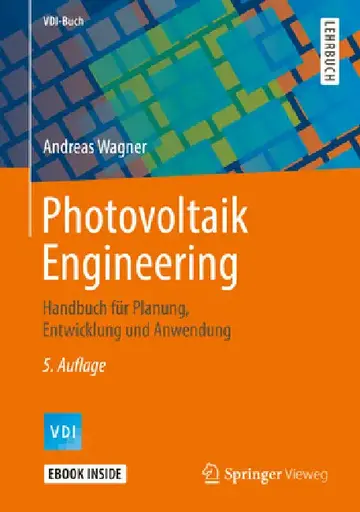 Cover of Photovoltaik Engineering