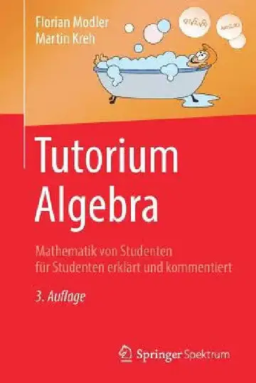 Cover of Tutorium Algebra