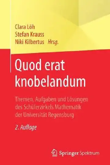 Cover of Quod Erat Knobelandum