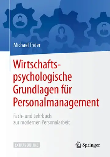 Cover of Wirtschaftspsychologische Grundlagen Für Personalmanagement