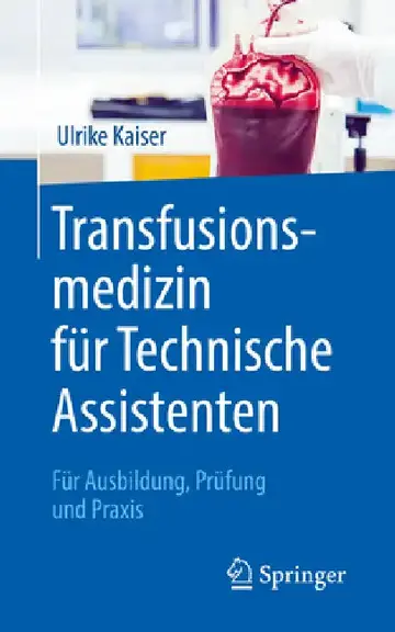 Cover of Transfusionsmedizin Für Technische Assistenten