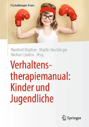 Cover of Verhaltenstherapiemanual