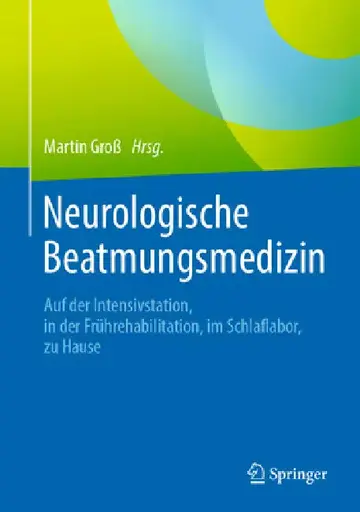 Cover of Neurologische Beatmungsmedizin