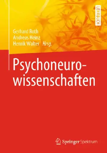 Cover of Psychoneurowissenschaften
