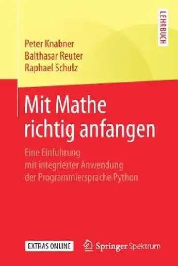 Cover of Mit Mathe Richtig Anfangen