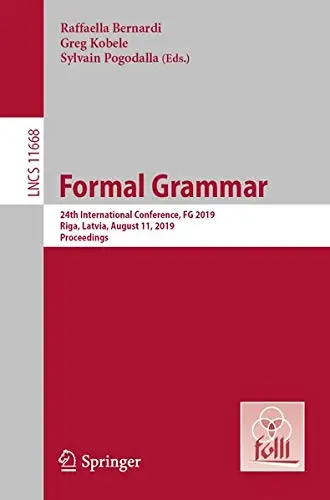 Cover of Formal Grammar
