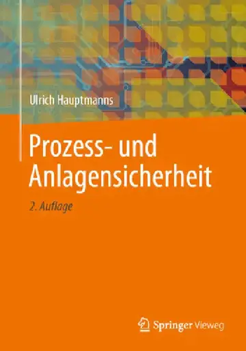 Cover of Prozess- Und Anlagensicherheit