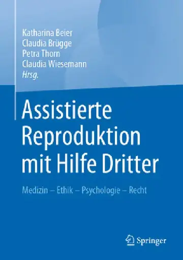 Cover of Assistierte Reproduktion Mit Hilfe Dritter