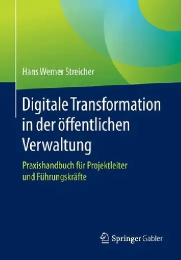 Cover of Digitale Transformation in Der Öffentlichen Verwaltung