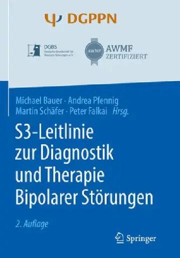 Cover of S3-Leitlinie Zur Diagnostik Und Therapie Bipolarer Störungen
