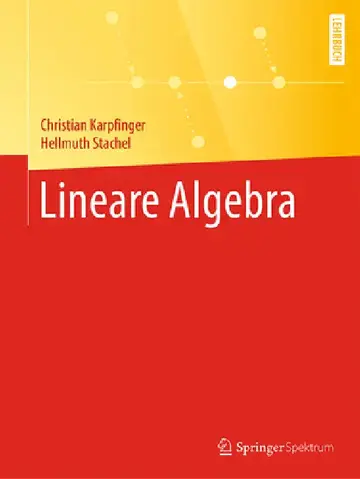 Cover of Lineare Algebra
