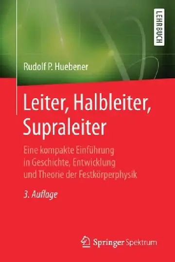 Cover of Leiter, Halbleiter, Supraleiter