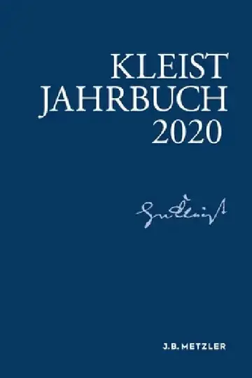 Cover of Kleist-Jahrbuch 2020