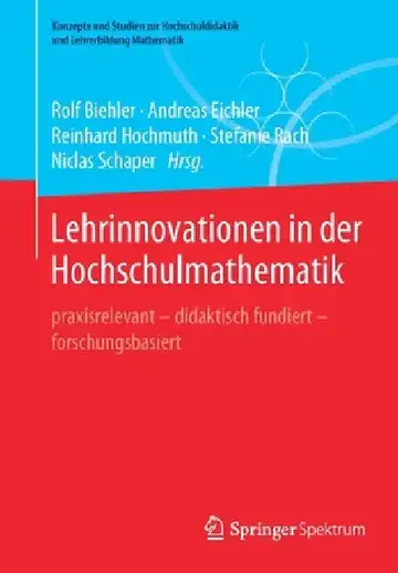 Cover of Lehrinnovationen in Der Hochschulmathematik
