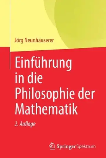 Cover of Einführung in Die Philosophie Der Mathematik