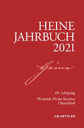 Cover of Heine-Jahrbuch 2021