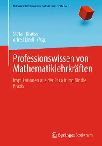 Cover of Professionswissen Von Mathematiklehrkräften