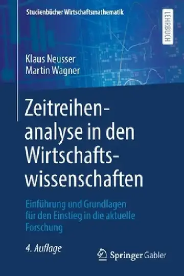 Cover of Zeitreihenanalyse in Den Wirtschaftswissenschaften
