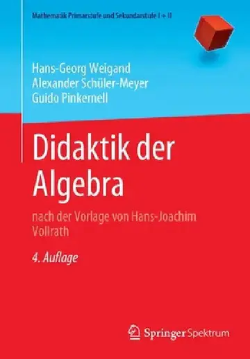 Cover of Didaktik Der Algebra