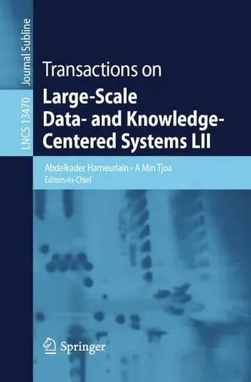 Cover of Transactions on Large-Scale Data- and Knowledge-Centered Systems LII