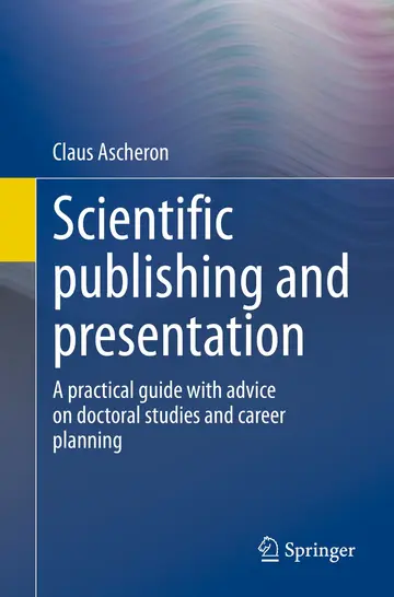Cover of Scientific publishing and presentation