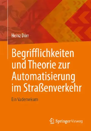 Cover of Begrifflichkeiten Und Theorie Zur Automatisierung Im Straßenverkehr