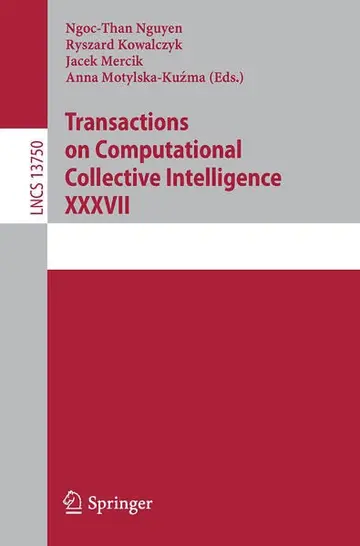 Cover of Transactions on Computational Collective Intelligence XXXVII
