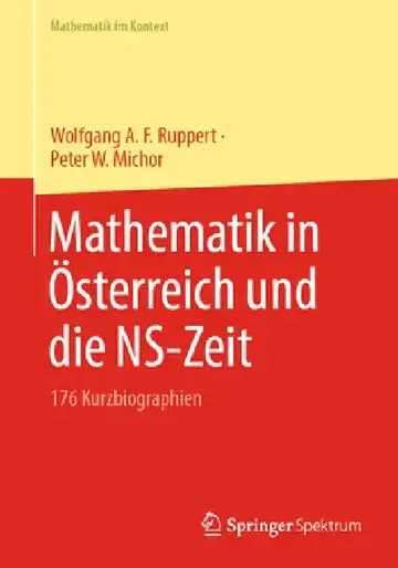 Cover of Mathematik in Österreich Und Die Ns-Zeit