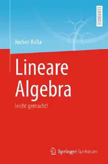 Cover of Lineare Algebra