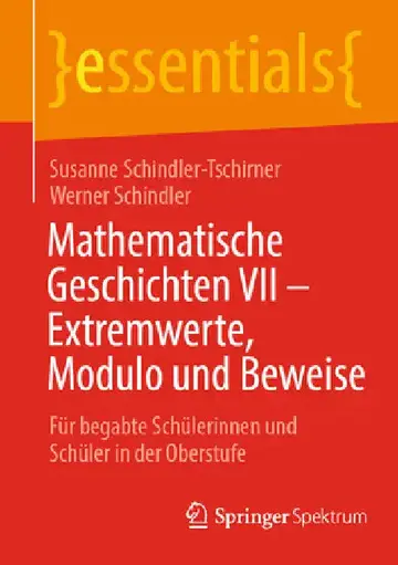 Cover of Mathematische Geschichten VII - Extremwerte, Modulo Und Beweise