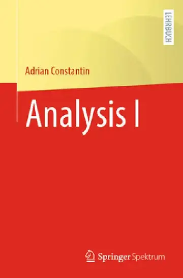 Cover of Analysis I