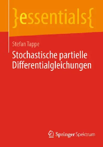 Cover of Stochastische Partielle Differentialgleichungen