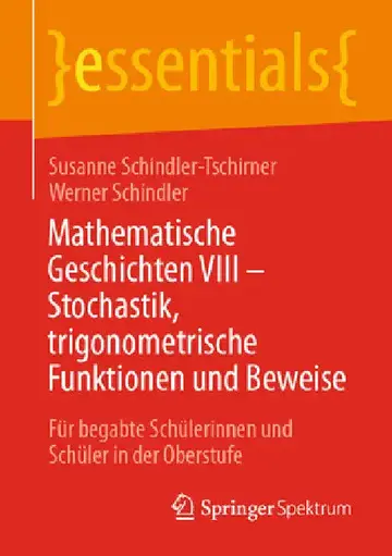 Cover of Mathematische Geschichten VIII - Stochastik, Trigonometrische Funktionen Und Beweise