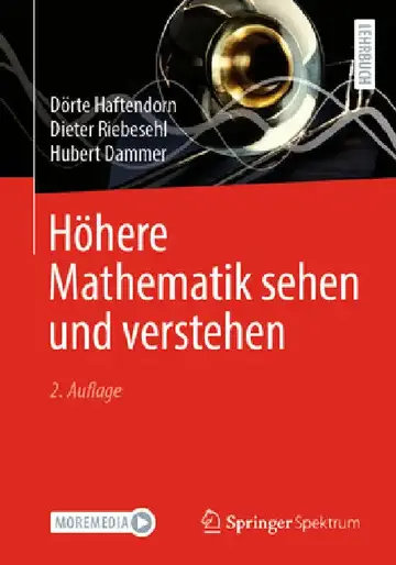 Cover of Höhere Mathematik Sehen Und Verstehen