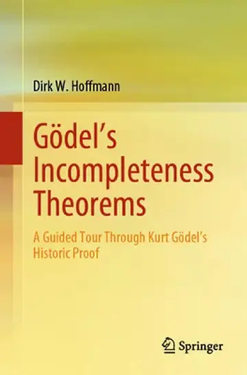 Cover of Gödel's Incompleteness Theorems