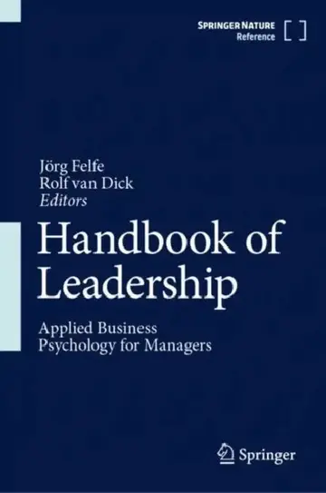 Cover of Handbook of Leadership