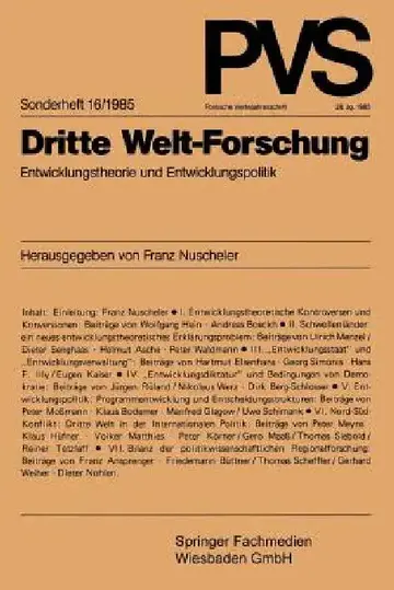 Cover of Dritte Welt-Forschung