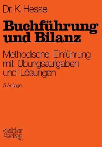 Cover of Buchführung Und Bilanz