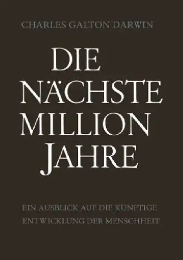 Cover of Die Nächste Million Jahre