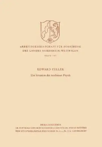 Cover of Die Situation Der Modernen Physik