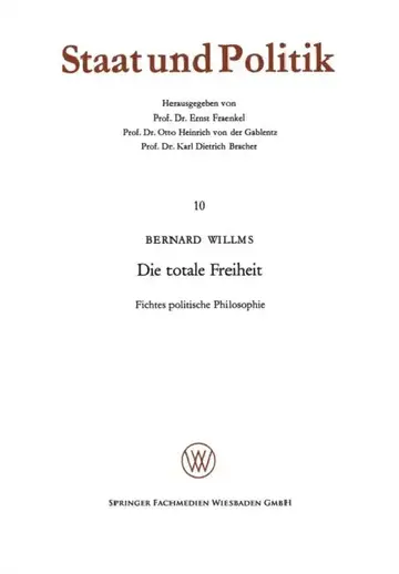 Cover of Die Totale Freiheit