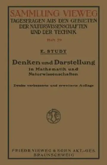Cover of Denken Und Darstellung in Mathematik Und Naturwissenschaften