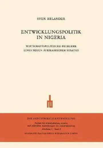 Cover of Entwicklungspolitik in Nigeria