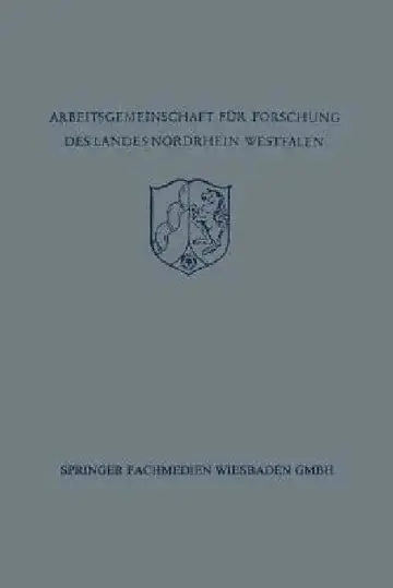 Cover of Festschrift Der Arbeitsgemeinschaft Für Forschung Des Landes Nordrhein-Westfalen Zu Ehren Des Herrn Ministerpräsidenten Karl Arnold