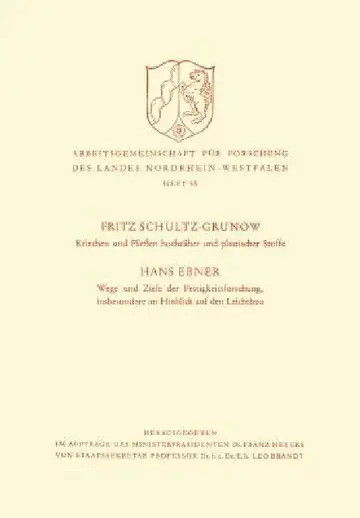 Cover of Kriechen Und Fließen Hochzäher Und Plastischer Stoffe. Wege Und Ziele Der Festigkeitsforschung, Insbesondere Im Hinblick Auf Den Leichtbau