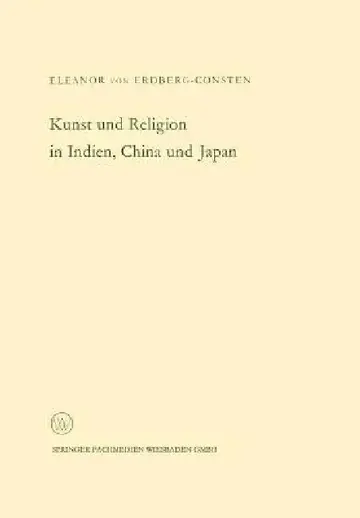 Cover of Kunst Und Religion in Indien, China Und Japan