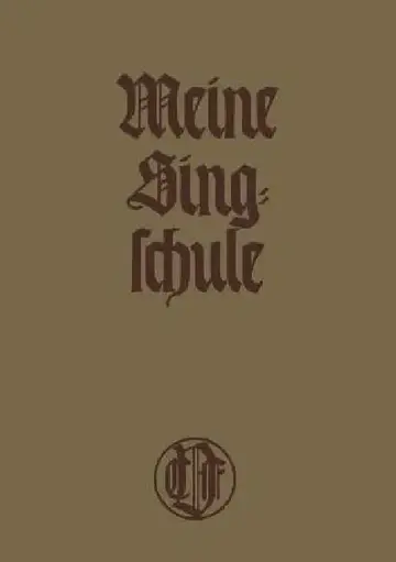 Cover of Meine Singschule
